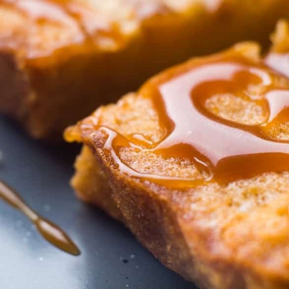 Blondies pomme caramel à faible ig