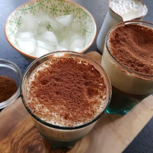 Café froid à faible ig