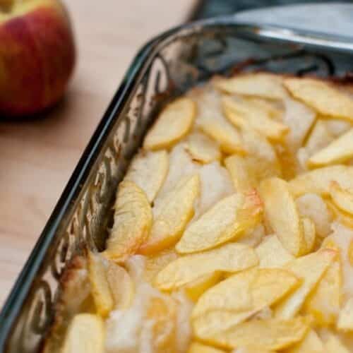 Gratin de pêches au four ig bas
