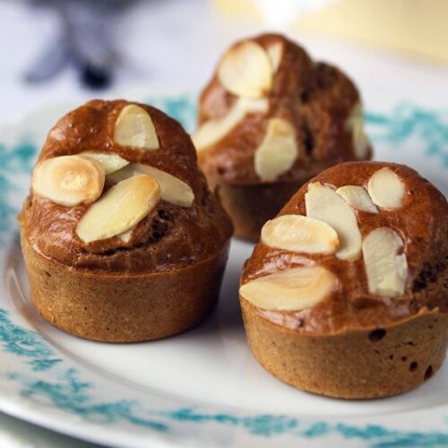 Muffins amandes à faible indice glycémique