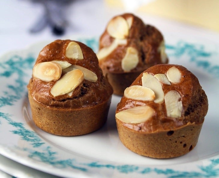 Muffins amandes à faible indice glycémique