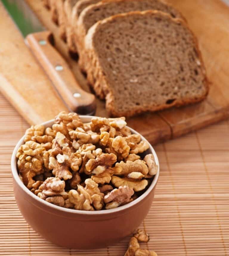 pain ig bas seigle noix recette